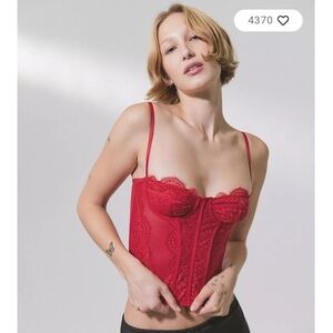 Urban Outfitters Out From Under Modern Love Corset